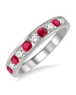 LysLuxSol 14K White Gold Diamond Ring