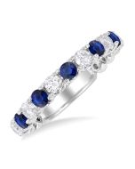 SolRaVer 14K White Gold Diamond Ring