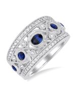 IonThIon IonAeEl 14K White Gold Diamond Ring