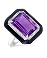 VerVerZen 14K White Gold Diamond Ring