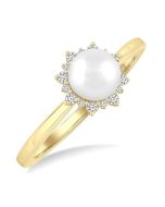 LuxLysXe ArLuxIon 14K Yellow Gold Diamond Ring