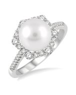 Arcadia Lattice Diamond Ring