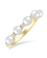 RaIsVel 14K Yellow Gold Diamond Ring