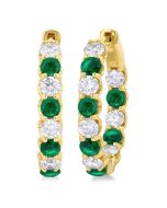 LoVelMir 14K White Gold Diamond Earrings