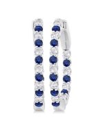 CaCaLo 14K White Gold Diamond Earrings