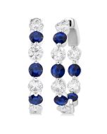 VioIsVio PhoLoAr OraMirRa 14K White Gold Diamond Earrings