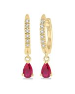 LysValVal OnDorVal 14K White Gold Diamond Fashion Earrings