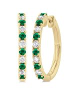 OraLysLin LuxLysMir 14K White Gold Diamond Fashion Earrings