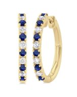 ValOn 14K White Gold Diamond Fashion Earrings