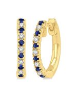 VerIon 14K White Gold Diamond Fashion Earrings