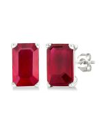 LoVio 14K White Gold Diamond Earrings