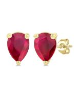 IonNoIon 14K White Gold Diamond Earrings