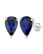 LysLoAr OraOnVer 14K White Gold Diamond Earrings