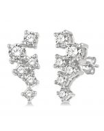 Scatter Diamond Fashion Earrings