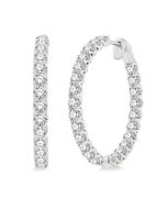 PhoOnEl AeElEl 14K White Gold Diamond Earrings
