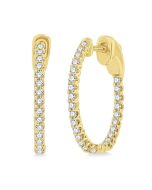 ValRaLys 14K White Gold Diamond Earrings