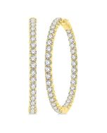 RaVerLys 14K White Gold Diamond Fashion Earrings