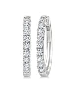 ArVioVel 14K White Gold Diamond Fashion Earrings