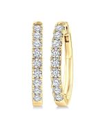 LoXeLo 14K White Gold Diamond Fashion Earrings