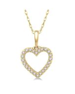 Ballet Tivoli Heart Shape Petite Diamond Fashion Pendant