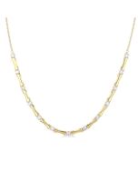 Halfway Diamond Fashion Bamboo Necklace