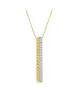 Starling Perseus Vertical Bar Diamond Pendant