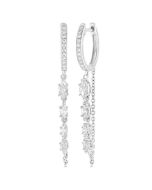 CaDorEl LinVelLys 14K White Gold Diamond Fashion Earrings