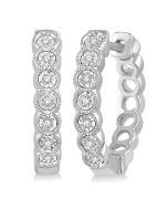 ArNo ArAr 14K White Gold Diamond Earrings
