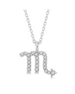 Atlas Artemis Scorpio Zodiac Diamond Pendant