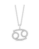 Vale Jubilee Cancer Zodiac Diamond Pendant