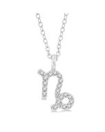Nyx Bramble Capricorn Zodiac Diamond Pendant