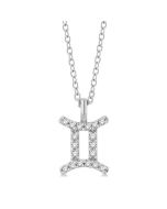 Zenith Atlas Gemini Zodiac Diamond Pendant