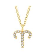 Nyx Vellum Aries Zodiac Diamond Pendant