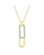 Cinder Ulyssa Paperclip Diamond Fashion Pendant