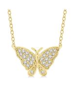 Mariposa Petite Butterfly Diamond Pendant