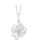 Minerva Tamarind Octopus Petite Diamond Fashion Pendant