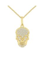 Tempest Mallow Skull Petite Diamond Fashion Pendant
