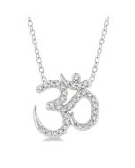 Elysian Helios 'Om' Petite Diamond Fashion Pendant