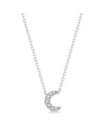 Nettle Aria Crescent Petite Diamond Fashion Pendant