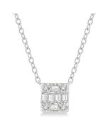 Imperial Quiana Fusion Petite Diamond Fashion Pendant
