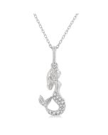 Isolde Ophelia Mermaid Petite Diamond Fashion Pendant