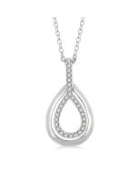 Minerva Fable Pear Shape Petite Diamond Fashion Pendant