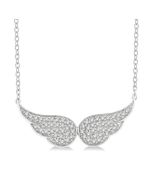 Kaia Laurel Angel Wings Petite Diamond Fashion Pendant