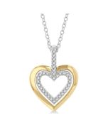 Finesse  Heart Shape Petite Diamond Fashion Pendant