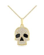 Selene Orion Skull Petite Diamond Fashion Pendant
