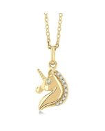 Tempest Maia Unicorn Petite Diamond Fashion Pendant