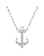 Meadow Luna Anchor Petite Diamond Fashion Pendant