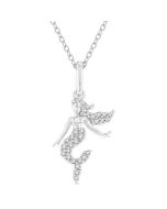 Delphine Frost Mermaid Petite Diamond Fashion Pendant