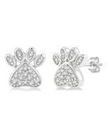 RaPhoVel VelVioDor 14K White Gold Diamond Fashion Earrings