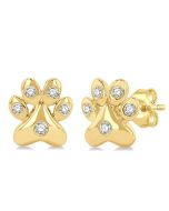 LysLuxRa 14K White Gold Diamond Fashion Earrings